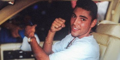Oscar De La Hoya is the subject of the two-part documentary "The Golden Boy." (Photo from HBO)