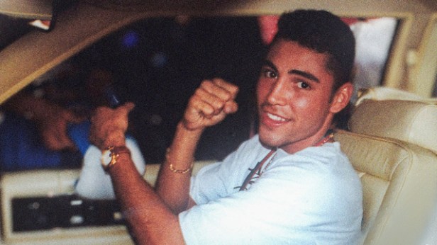Oscar De La Hoya is the subject of the two-part documentary "The Golden Boy." (Photo from HBO)