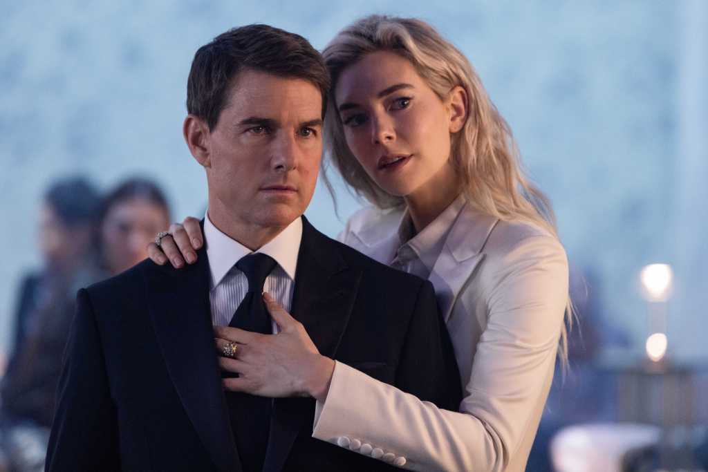 Tom Cruise and Vanessa Kirby "Mission: Impossible Dead Reckoning Part One." (Paramount Pictures/Skydance)