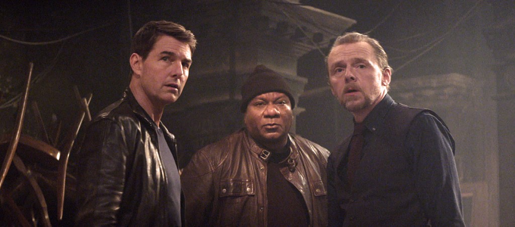 Tom Cruise, Ving Rhames and Simon Pegg in "Mission: Impossible Dead Reckoning Part One." (Paramount Pictures/Skydance)