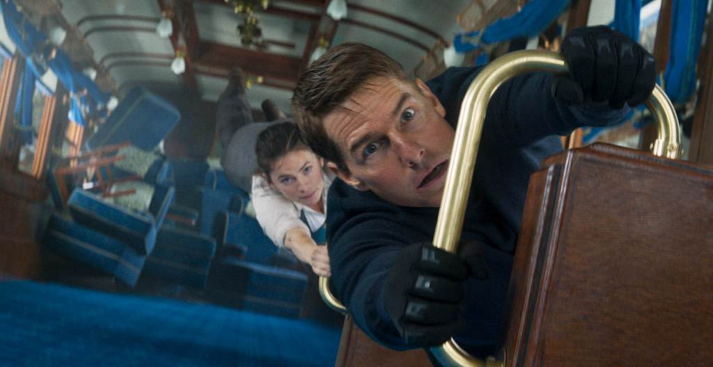 Tom Cruise and Hayley Atwell in "Mission: Impossible Dead Reckoning Part One" (Paramount Pictures/Skydance)