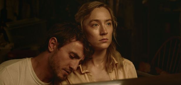 Saoirse Ronan and Paul Mescal in "Foe." (Prime Video)