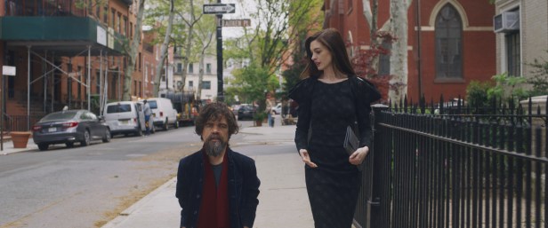 Peter Dinklage and Anne Hathaway in “She Came to Me.” (Photo from Vertical)