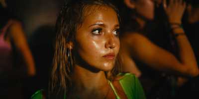 Mia McKenna-Bruce appears in a scene from "How to Have Sex." (Photo Courtesy of MUBI)