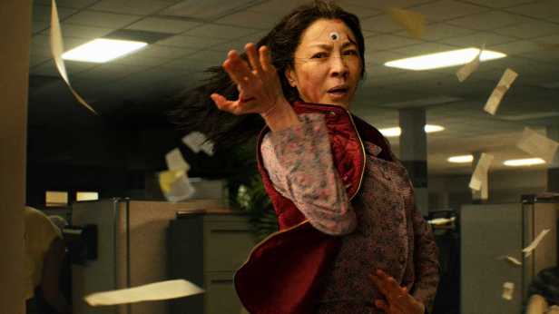 Michelle Yeoh won a best actress Oscar for her role in "Everything Everywhere All at Once." (A24)