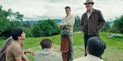 Jay Hernandez and Dennis Quaid co-star in the historical sports drama, "The Long Game."