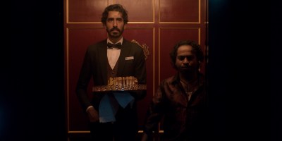 Dev Patel is Kid and Pitobash is Alphonso in "Monkey Man," directed by Patel. (Universal Pictures)