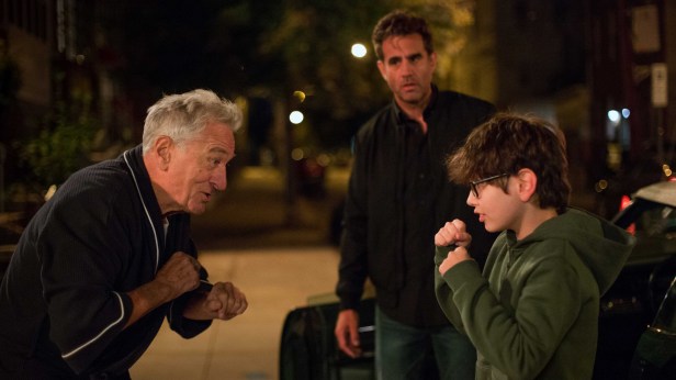 Robert De Niro, left, Bobby Cannavale and William A. Fitzgerald star in "Ezra," (Bleecker Street)