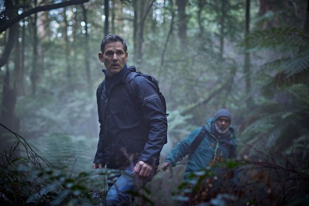 Eric Bana and Tony Briggs in a scene from "Force of Nature: The Dry 2." (IFC Films)