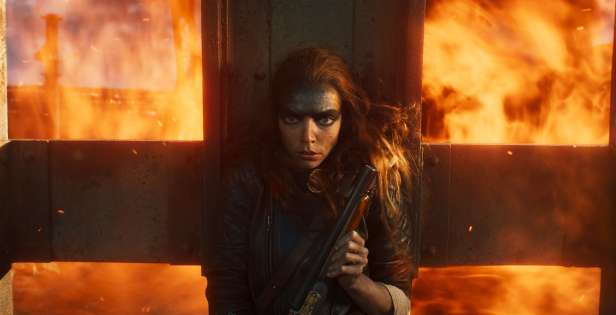 Anya Taylor-Joy as Furiosa in “Furiosa: A Mad Max Saga." (Warner Bros. Pictures)