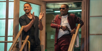 Will Smith and Martin Lawrence in a scene from "Bad Boys: Ride or Die." (Frank Masi/Columbia Pictures-Sony)