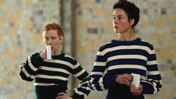 Sandra Hüller and Susanne Wolff in a scene from "Sisi & I." (Palace Films)