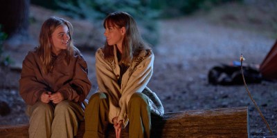 Maisy Stella and Aubrey Plaza in "My Old Ass." (Marni Grossman photo)