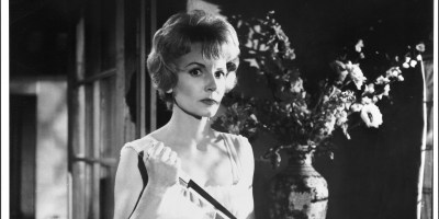 Janet Blair in a scene from "Burn Witch, Burn,' aka "Night of the Eagle."