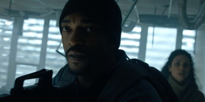 Anthony Mackie in a scene from "Elevation." (Photo from Vertical)