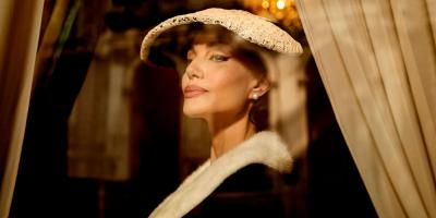 Angelina Jolie as Maria Callas in a scene from "Maria." (Netflix)