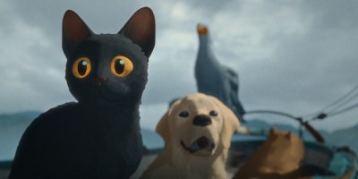 A scene from the animated film, "Flow." (Sideshow and Janus Films)