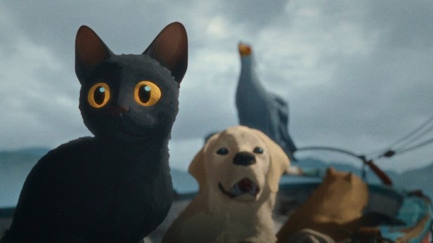 A scene from the animated film, "Flow." (Sideshow and Janus Films)