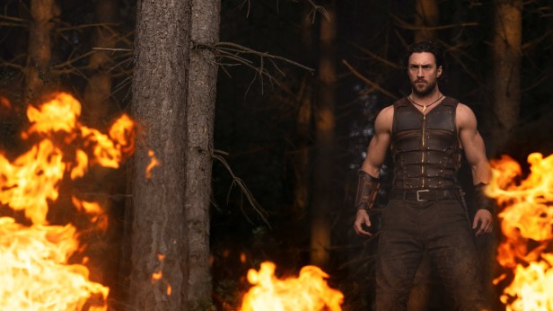 Aaron Taylor-Johnson plays the title character in "Kraven the Hunter." (Jay Maidment/Sony Pictures)