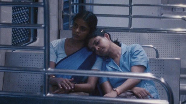2. ALL WE IMAGINE AS LIGHT: Opening Jan. 10 in Boston, the movie explores the lives and connections of three women in contemporary, working-class Mumbai—head nurse Prabha (Kani Kusruti), her coworker Anu (DivyaPrabha), and hospital cook Parvaty (Chhaya Kadam)—in a soulful, Cannes Grand Prize-winning debut from writer/director Payal Kapadia. (Janus Films)