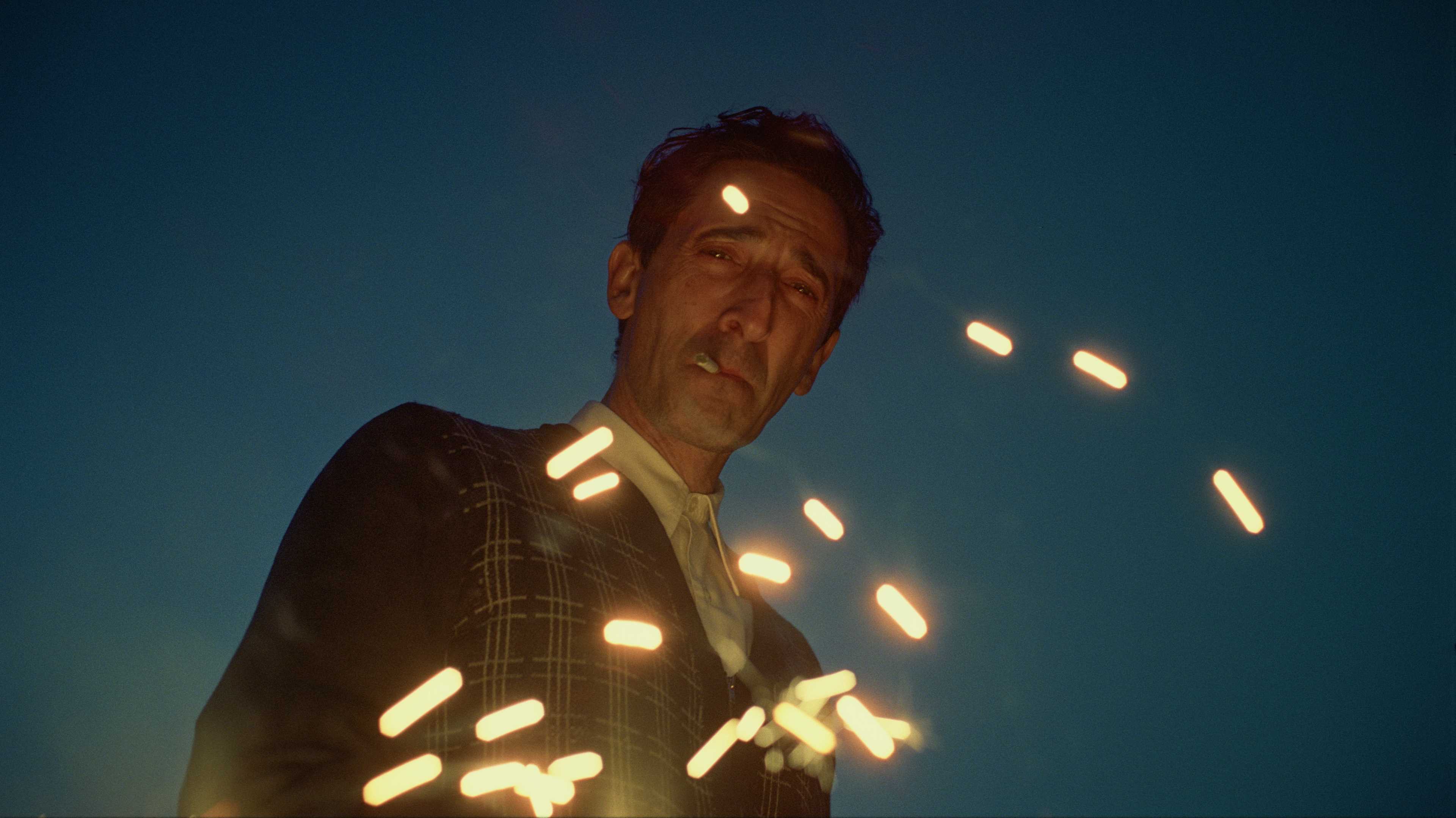 THE BRUTALIST: Adrien Brody is visionary architect László Toth in Brady Corbet's 215-minute epic feature.