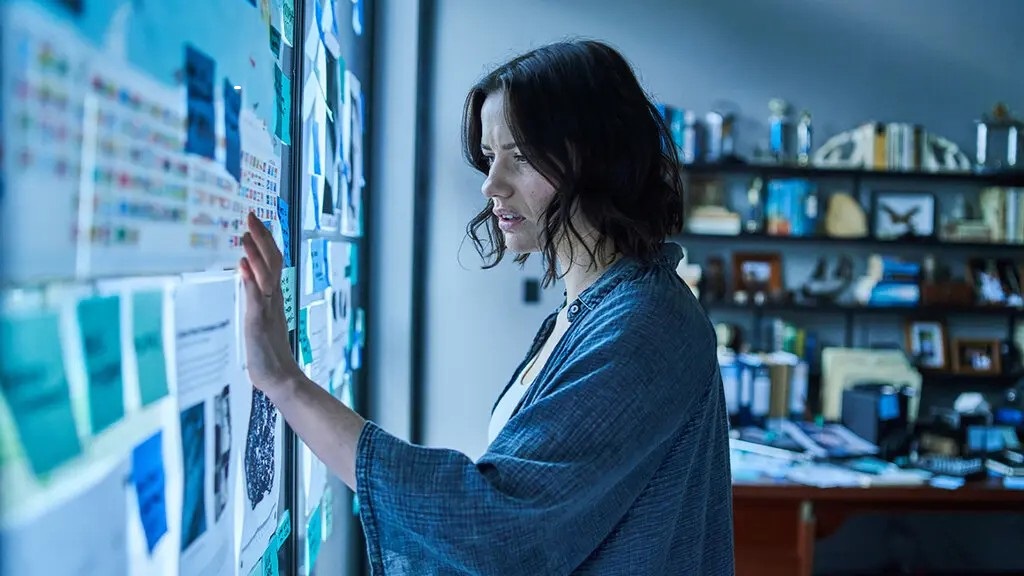 8. MONOLITH: Lily Sullivan plays a reporter investigating a supernatural mystery in this thriller that is based on a podcast. (Well Go Entertainment USA)