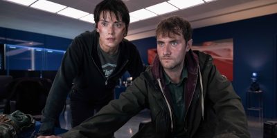 Daisy Ridley and Matthew Tuck in “Cleaner.” (Quiver Distribution)