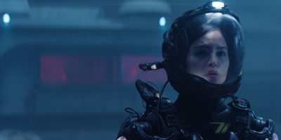 Eiza Gonzalez in a scene from "Ash."