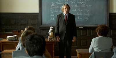 Steve Coogan in "The Penguin Lessons." (Lucia Faraig Ferrando/ Sony Pictures Classics)