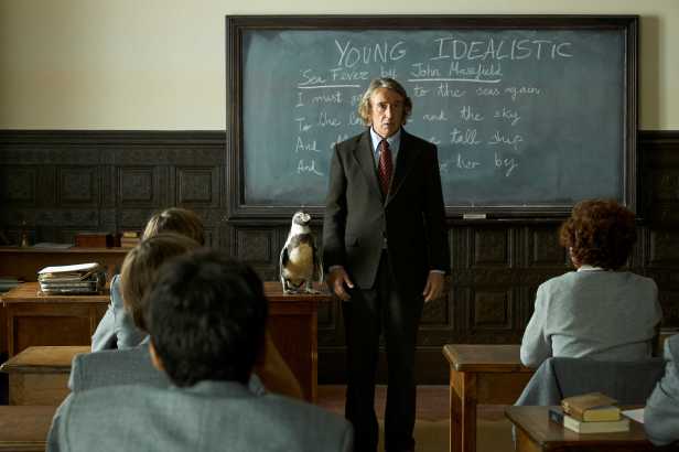 Steve Coogan in "The Penguin Lessons." (Lucia Faraig Ferrando/ Sony Pictures Classics)
