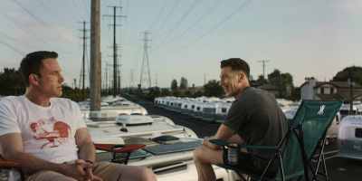 Christian Wolff (Ben Affleck) and Brax (Jon Bernthal) in "The Accountant 2." (Amazon MGM Studios)