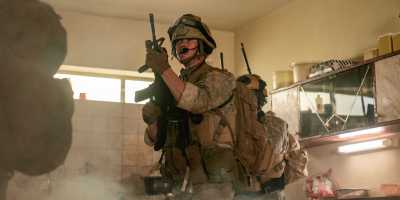 Will Poulter, in a scene from "Warfare." (Photo from A24)