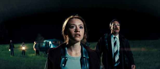 A scene from the AI dubbed Swedish sci-fi film "Watch the Skies." (XYZ Films)