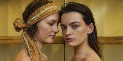 Vicky Krieps and Emma Mackey in "Hot Milk," Nikos Nikolopoulos/IFC Films