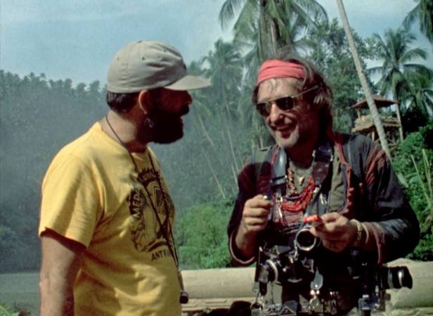Francis Ford Coppola and Dennis Hopper on the set of "Apocalypse Now." (Rialto Pictures/American Zoetrope)