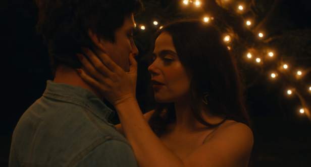Logan Lerman and Molly Gordon in "Oh, Hi." (Sony Pictures Classics)