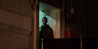 Riz Ahmed in "Relay." (Bleecker Street)
