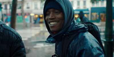 Abou Sangaré in "Souleymane's Story." (Kino Lorber)