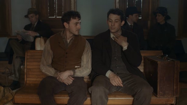 Paul Mescal and Josh O'Connor in "The History of Sound." (MUBI)