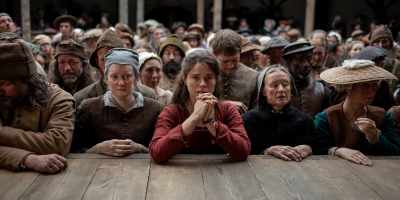 Jessie Buckley in "Hamnet." (Agata Grzybowska)