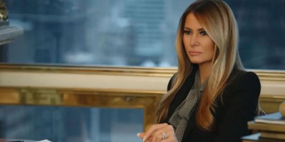 First lady Melania Trump appears in the documentary "Melania."