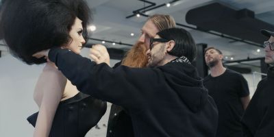 Marc Jacobs in a scene from "Marc by Sofia." (A24)