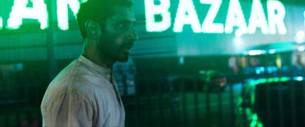 Riz Ahmed in a scene from "Hamlet," directed by Aneil Karia. (Vertical)