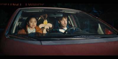Lana Condor, Wile E. Coyote, and Will Forte star in "Coyote vs. Acme." (Ketchup Entertainment)