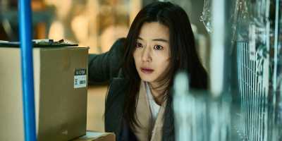 Gianna Jun in "Colony." (Well Go USA Entertainment)